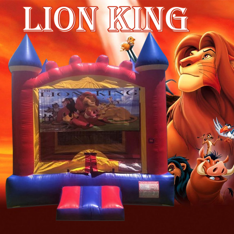 Lion King Castle Bounce House Rental