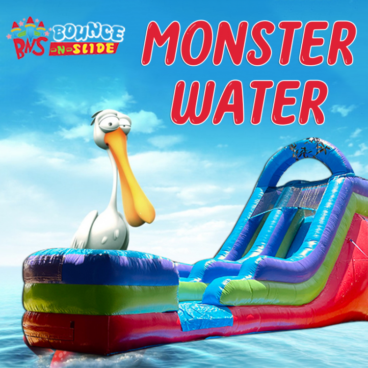 18Ft Monster Water Slide Rental