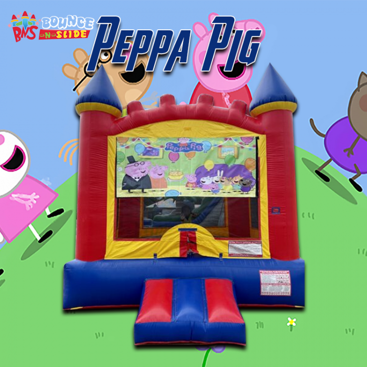 Peppa Pig Castle Bounce House Rental