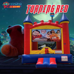 Turning Red Castle Bounce House Rental