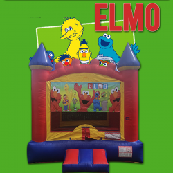 Elmo Castle Bounce House Rental