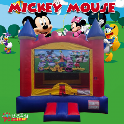 Mickey Mouse Clubhouse Castle Bounce House Rental
